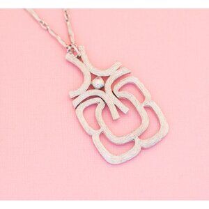 Vintage Unique Ancient Symbol Necklace | 24 inch | Avon | H19